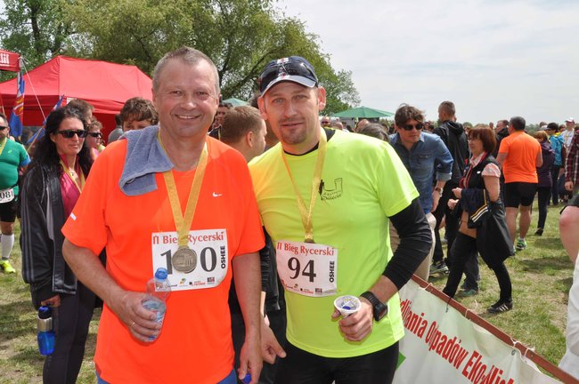 Na mecie II Biegu Rycerskiego - ZDJĘCIA