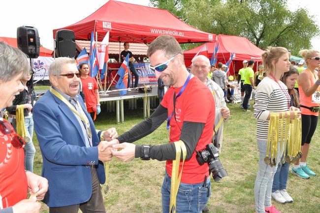 Na mecie II Biegu Rycerskiego - ZDJĘCIA