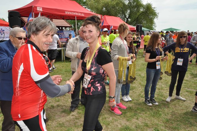 Na mecie II Biegu Rycerskiego - ZDJĘCIA