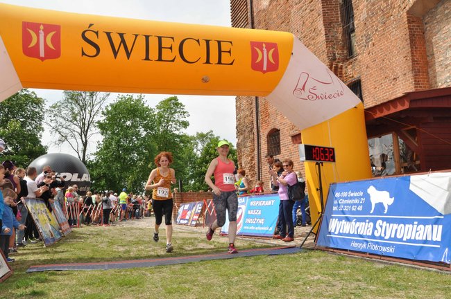 Na mecie II Biegu Rycerskiego - ZDJĘCIA
