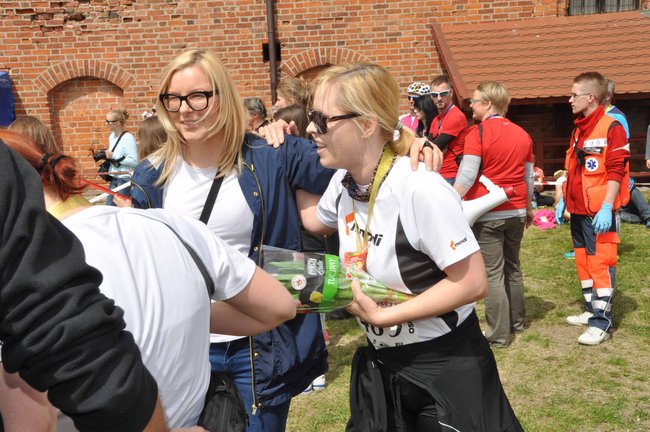 Na mecie II Biegu Rycerskiego - ZDJĘCIA