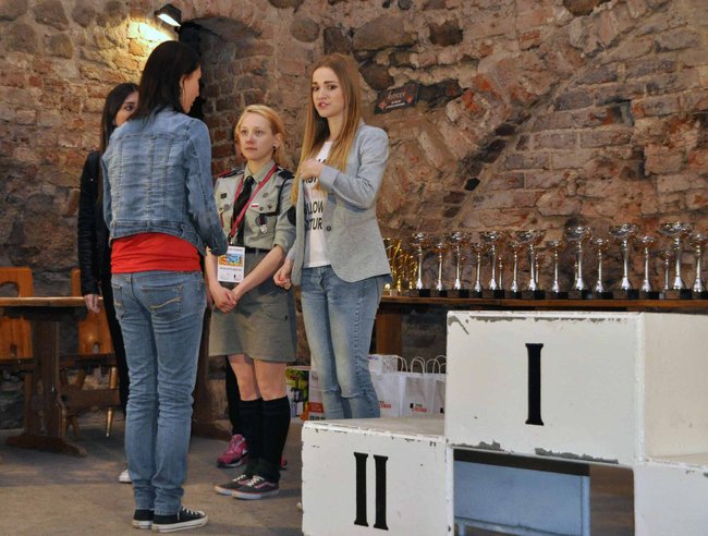 Na podium II Biegu Rycerskiego