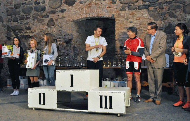 Na podium II Biegu Rycerskiego