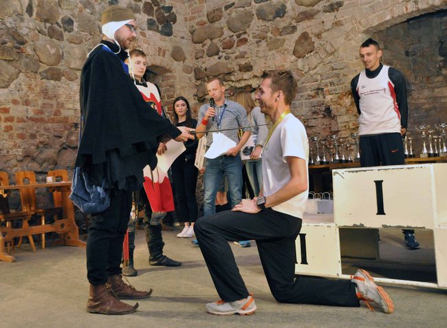 Na podium II Biegu Rycerskiego