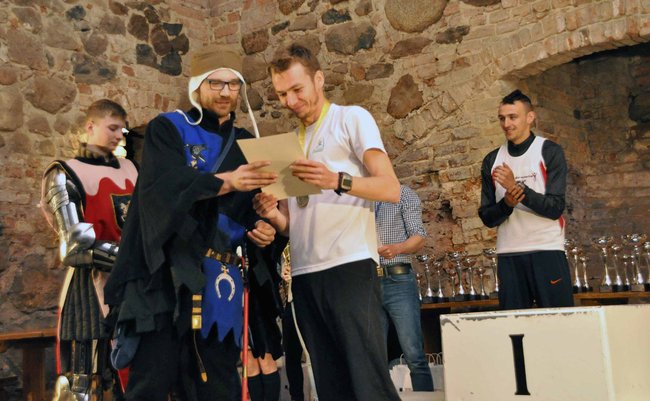 Na podium II Biegu Rycerskiego