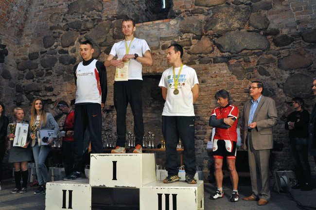 Na podium II Biegu Rycerskiego