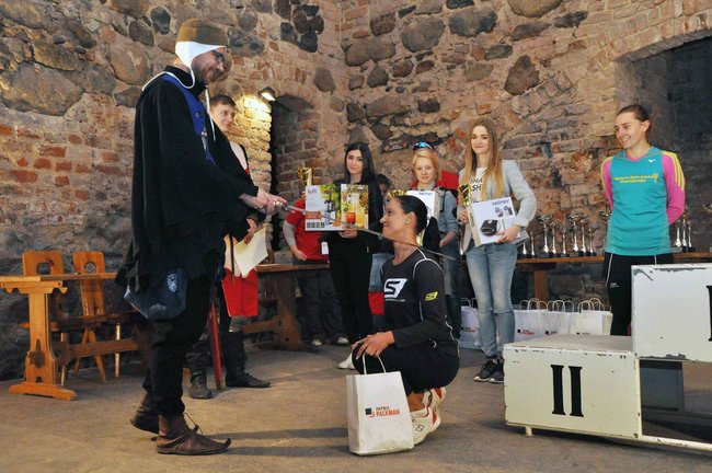 Na podium II Biegu Rycerskiego