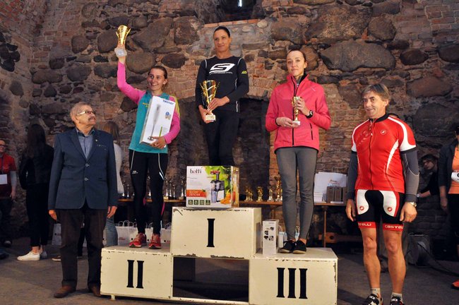 Na podium II Biegu Rycerskiego