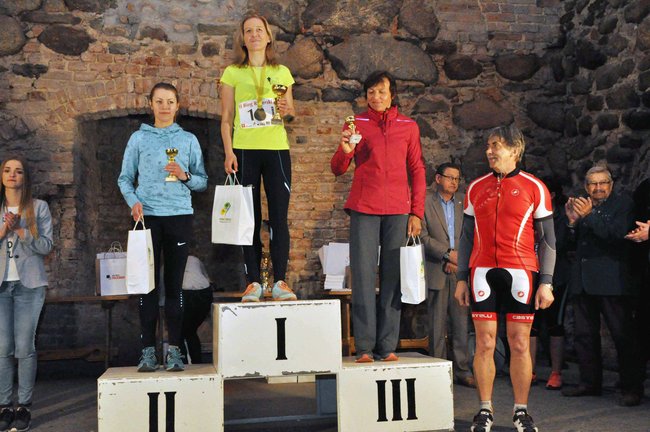 Na podium II Biegu Rycerskiego