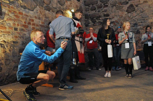 Na podium II Biegu Rycerskiego