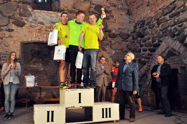 Na podium II Biegu Rycerskiego