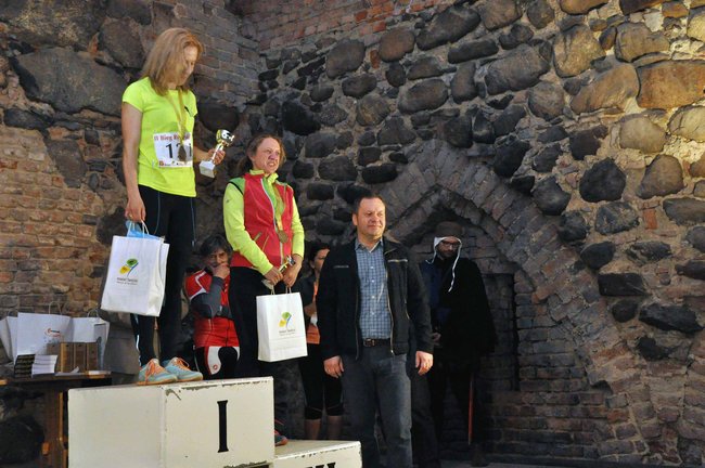 Na podium II Biegu Rycerskiego