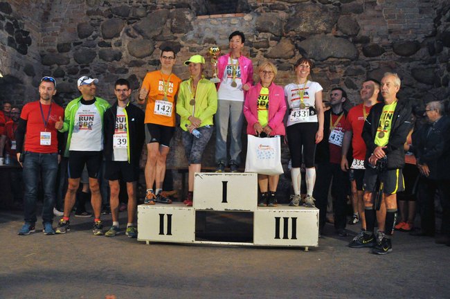 Na podium II Biegu Rycerskiego