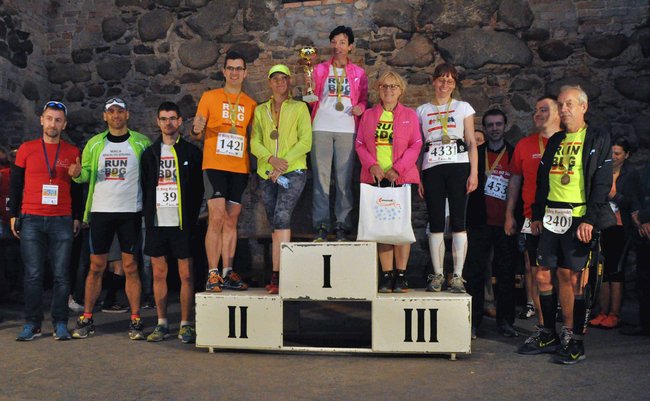 Na podium II Biegu Rycerskiego