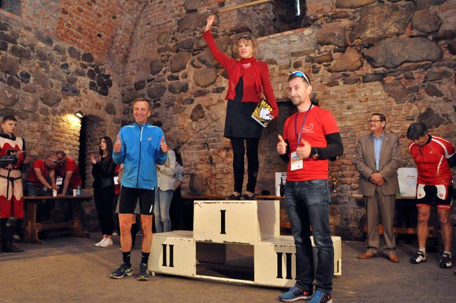 Na podium II Biegu Rycerskiego