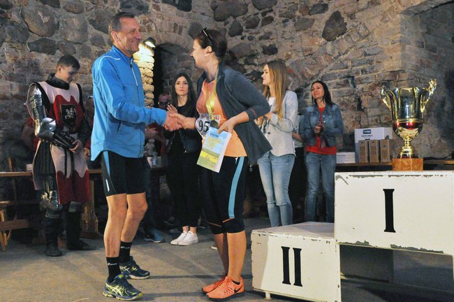 Na podium II Biegu Rycerskiego