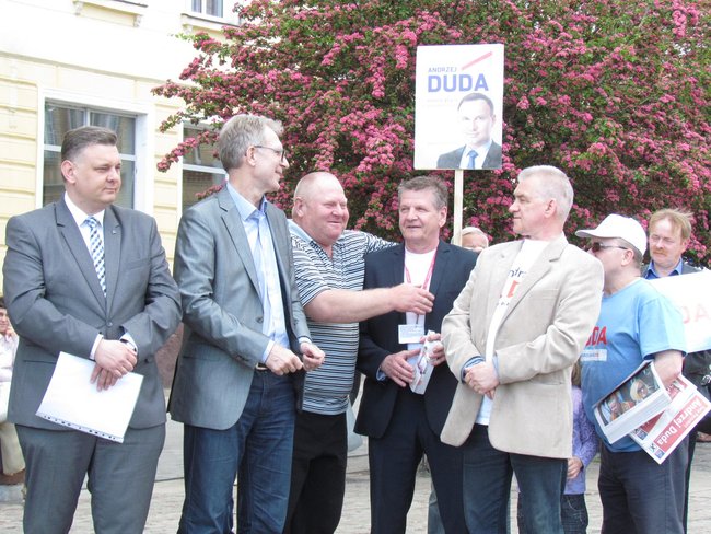Wyrazili poparcie dla Dudy
