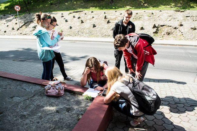 Bieg po zabytkach Świecia