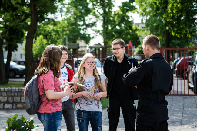 Bieg po zabytkach Świecia