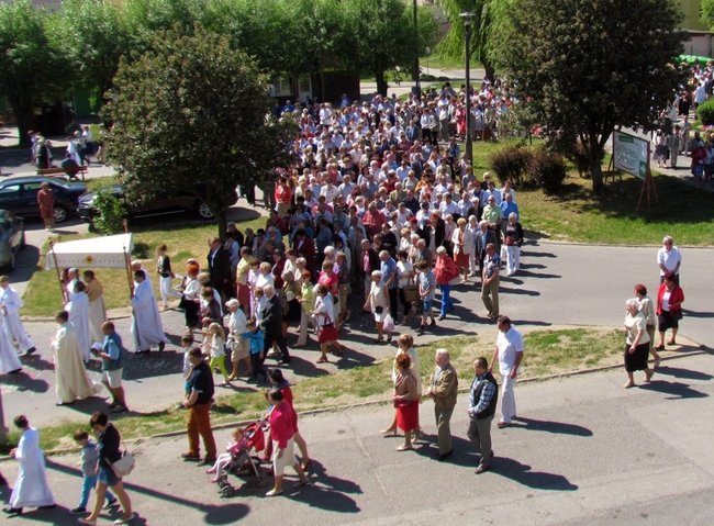 Boże Ciało 2015- relacja z Marianek i krótka historia