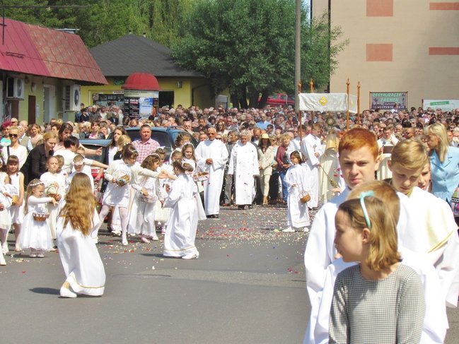 Boże Ciało 2015- relacja z Marianek i krótka historia