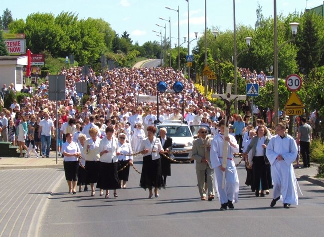 Boże Ciało 2015- relacja z Marianek i krótka historia