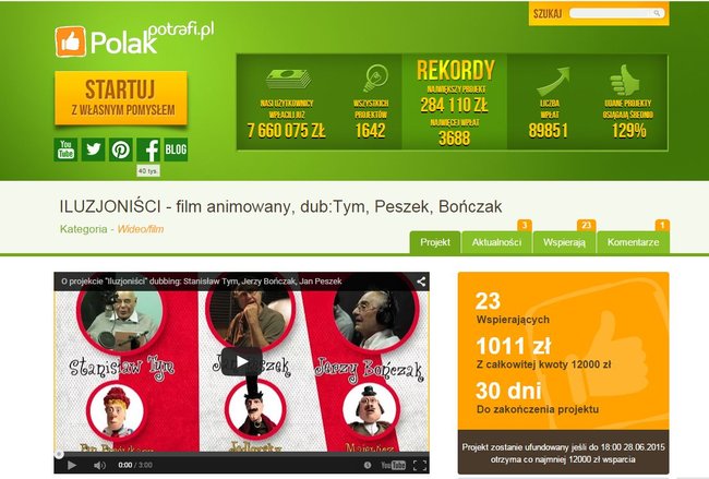 Każdy z nas może mieć udział w produkcji filmu