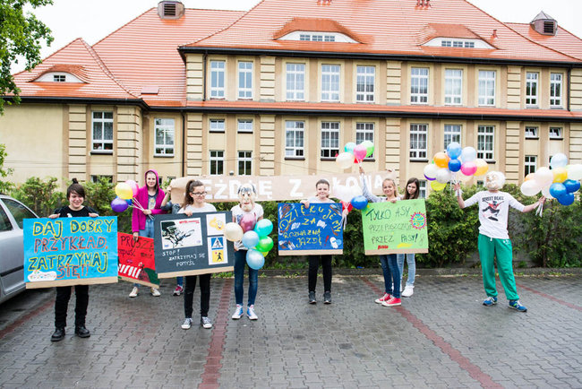 Podziękowali kulturalnym kierowcom