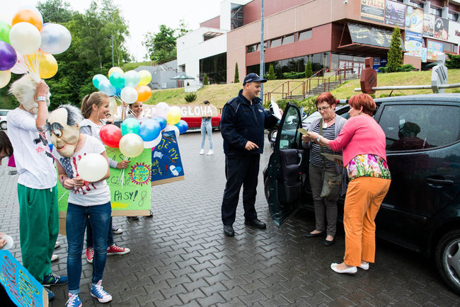 Podziękowali kulturalnym kierowcom