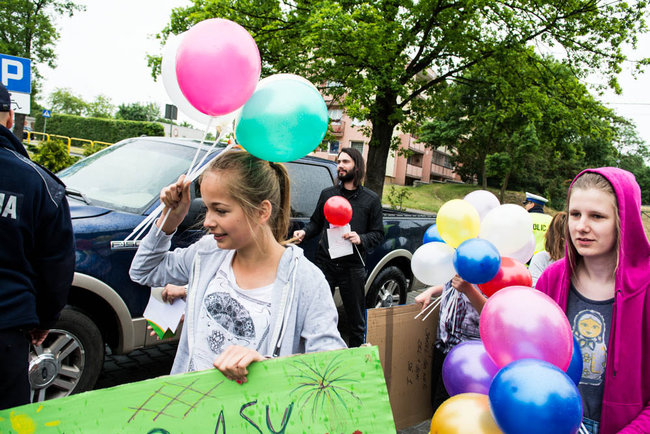 Podziękowali kulturalnym kierowcom