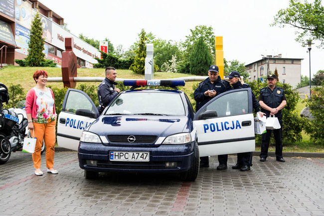 Podziękowali kulturalnym kierowcom