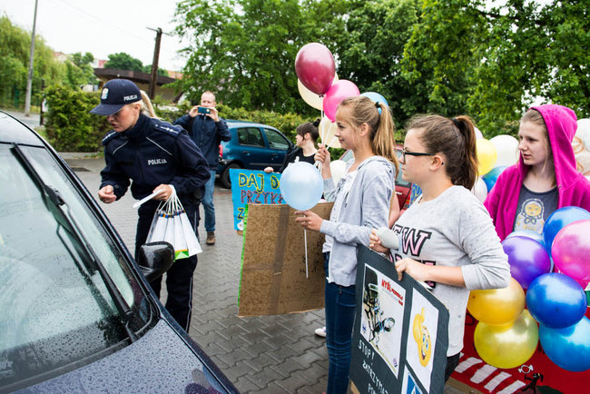 Podziękowali kulturalnym kierowcom