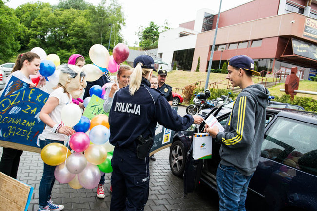 Podziękowali kulturalnym kierowcom