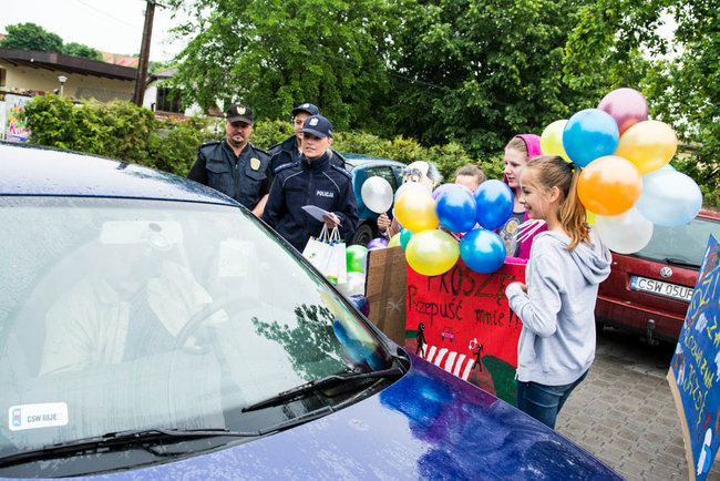 Podziękowali kulturalnym kierowcom