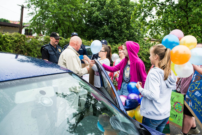 Podziękowali kulturalnym kierowcom