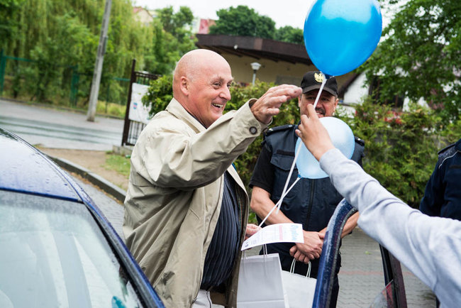 Podziękowali kulturalnym kierowcom