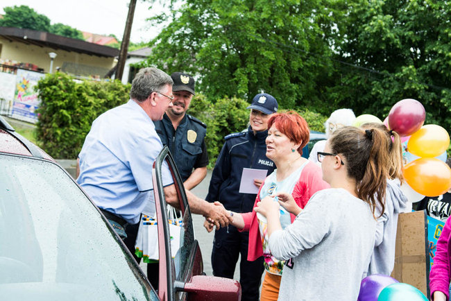 Podziękowali kulturalnym kierowcom
