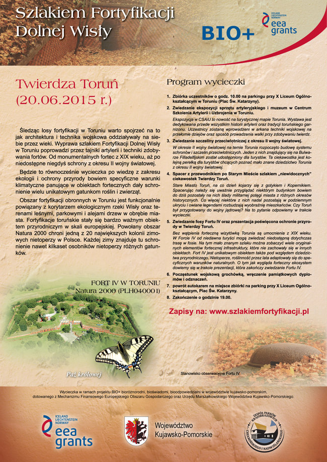 Wycieczki Szlakiem Fortyfikacji Dolnej Wisły