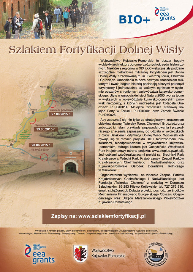 Wycieczki Szlakiem Fortyfikacji Dolnej Wisły