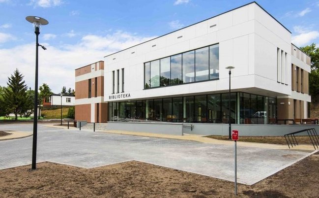 Biblioteka na ukończeniu