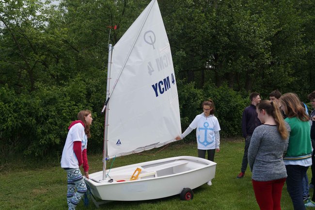 Uczniowie G3 na żaglach