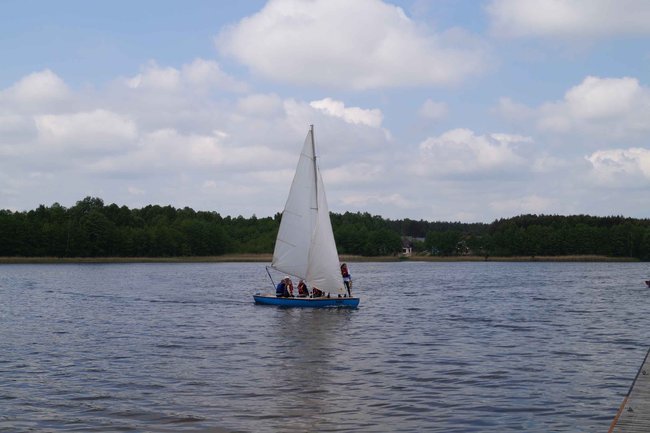 Uczniowie G3 na żaglach