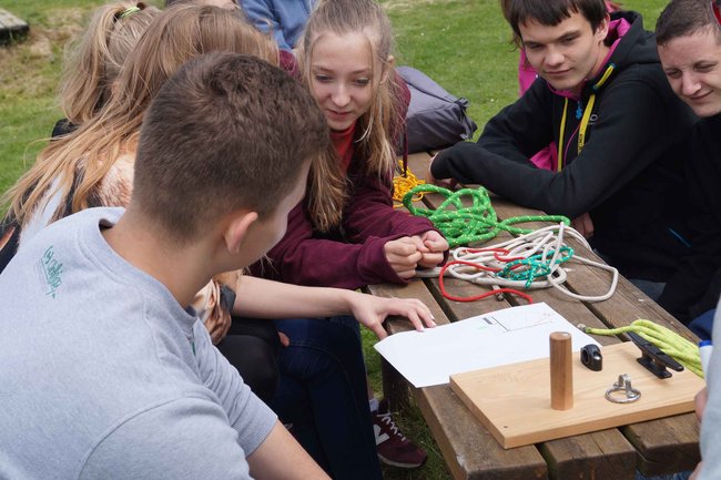 Uczniowie G3 na żaglach