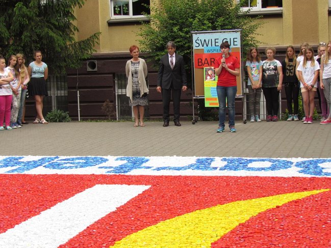 Herb z nakrętek dla Bartka