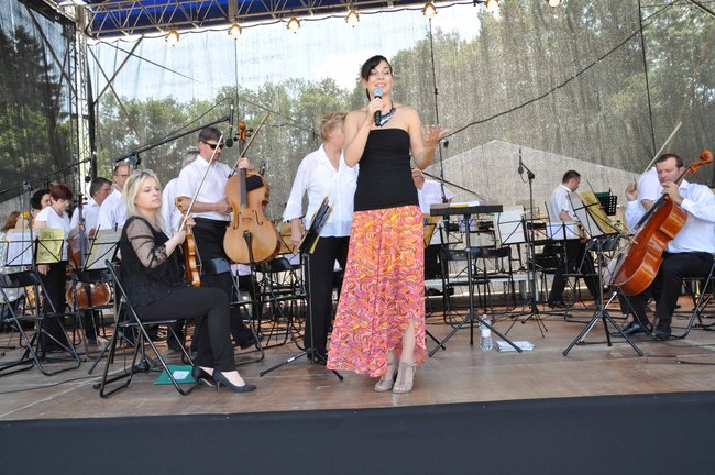 Wczoraj piknik symfoniczny, dziś bitewnie pod zamkiem