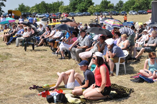 Wczoraj piknik symfoniczny, dziś bitewnie pod zamkiem