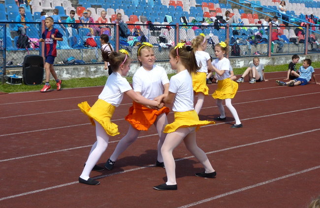 Trzecioklasiści  polubili lekkoatletykę