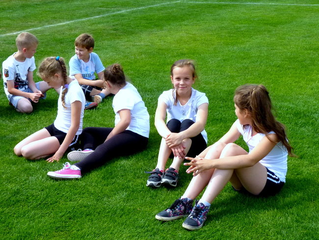 Trzecioklasiści  polubili lekkoatletykę