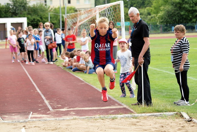 Trzecioklasiści  polubili lekkoatletykę