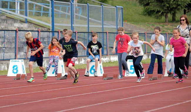 Trzecioklasiści  polubili lekkoatletykę